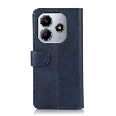 Чохол-книжка Cow Texture для Xiaomi Redmi Note 14 4G 164.48mm - синій