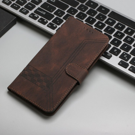 Чохол-книжка Cubic Skin Feel Flip Leather на Vivo Y53s 4G/Y51a/Y33 4G - коричневий