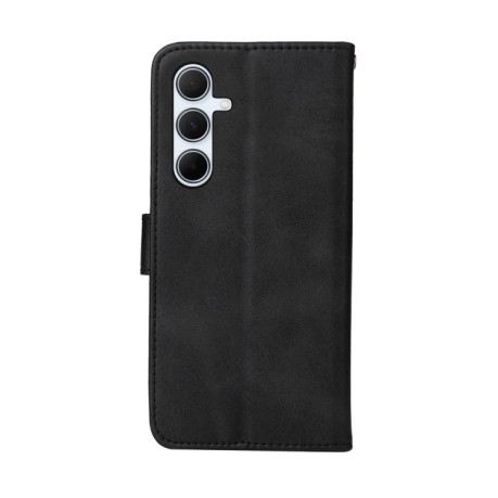 Чехол-книжка Classic Calf Texture для Samsung Galaxy A36 5G - черный