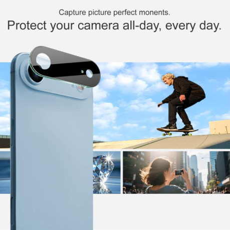 Защитное стекло на камеру imak High Definition на iPhone Air - черное