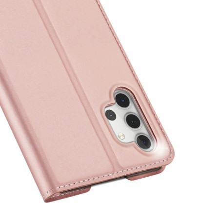 Чехол-книжка DUX DUCIS Skin Pro Series на Samsung Galaxy A32 4G- розовое золото