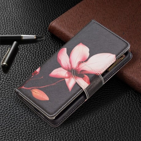Чохол-гаманець Colored Drawing Pattern для Xiaomi Redmi Note 11 Pro 5G (China)/11 Pro+ - Lotus