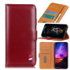 Чехол-книжка 3-Color Pearl на Samsung Galaxy A52/A52s - винно-красный