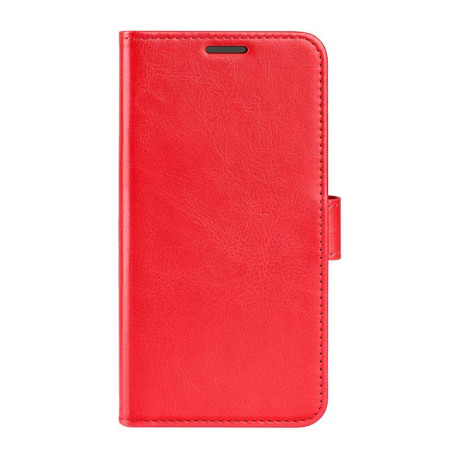 Чехол-книжка R64 Texture Horizontal Flip Leather для iPhone 16e - красный