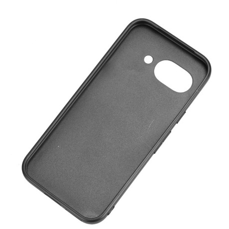 Противоударный чехол Wristband Leather Back для Google Pixel 9a - красный