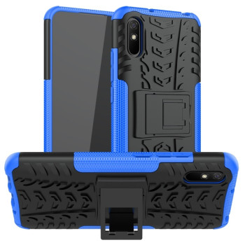 Протиударний чохол Tire Texture на Xiaomi Redmi 9A - блакитний