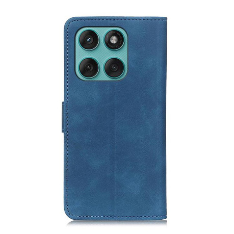 Чехол-книжка KHAZNEH Cowhide Texture на Motorola Edge 60 Fusion / 60 Pro - синий