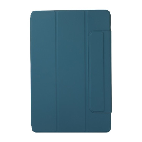 Магнитный чехол-книжка Fixed Buckle Magnetic для Xiaomi Pad 5 / Pad 5 Pro - темно-зеленый