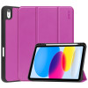 Чохол-книжка ENKAY Smart Series для iPad 10.9 2022 - фіолетовий