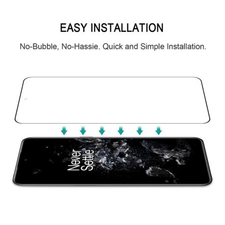Защитное стекло 9H HD 3D Curved (Edge Glue) для OnePlus 11