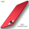 Ультратонкий чохол MOFI Frosted на iPhone 13 mini - червоний
