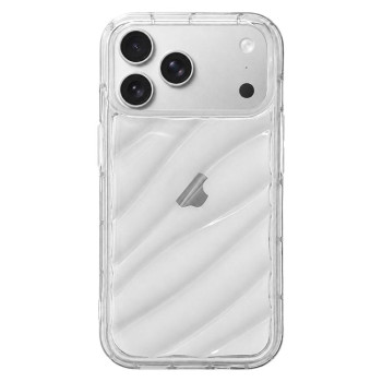 Гнучкий TPU-чохол Waves на iPhone 18 Pro Max — прозорий