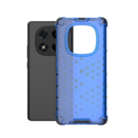 Противоударный чехол Honeycomb на Xiaomi Redmi Note 14 Pro 4G - синий