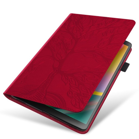 Чехол-книжка Tree Life Series Embossed Leather для Xiaomi Pad 7 / 7 Pro - красный