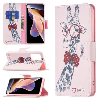Чохол-книжка Colored Drawing Pattern для Xiaomi Redmi Note 12 Pro 4G/11 Pro Global(4G/5G)/11E Pro - Deer