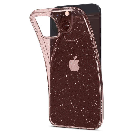 Оригинальный чехол Spigen Liquid Crystal на iPhone 13 Mini - Glitter Rose