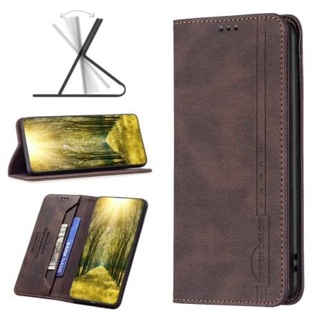 Чохол-книжка RFID Blocking Samsung Galaxy A04 4G - коричневий