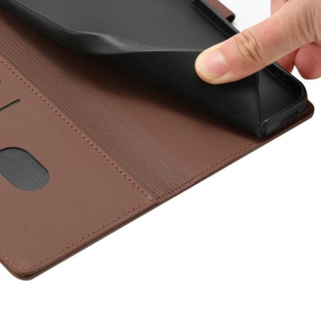 Чохол-книжка Cartoon Elephant Embossed Leather для Xiaomi Redmi A4 5G - коричневий