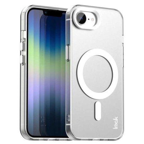 Противоударный чехол IMAK Candy Series Shockproof MagSafe для iPhone 16e - белый