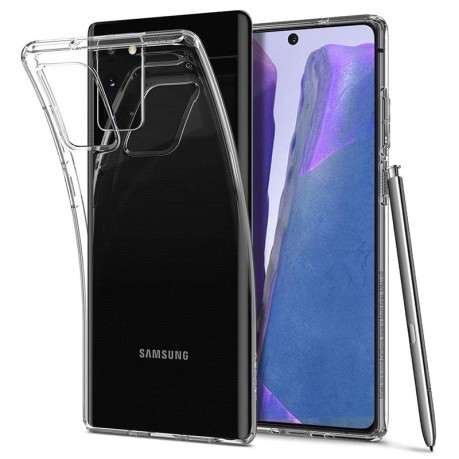 Оригінальний Чохол Spigen Liquid Crystal для Samsung Galaxy Note 20 Crystal Clear
