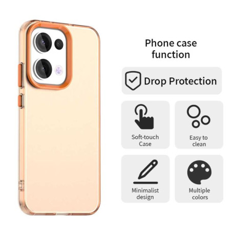 Протиударний чохол Candy Series для OPPO Reno13 5G Global - помаранчевий