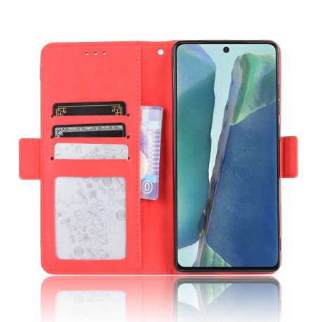 Чехол-книжка Wallet Style Skin на Samsung Galaxy S20 FE - красный