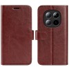 Чехол-книжка R64 Texture Single на Xiaomi Redmi Note 15 4G / 5G /Poco M8  — коричневый