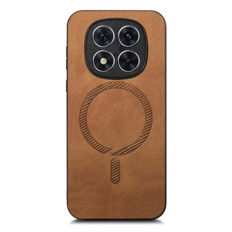 Чохол Solid Color Retro Magsafe для Xiaomi Xiaomi Redmi Note 14 Pro+ 5G - коричневий