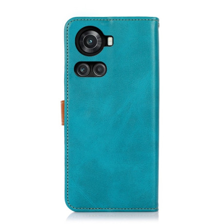 Чехол-книжка KHAZNEH Dual-color на OnePlus Ace / 10R - синий