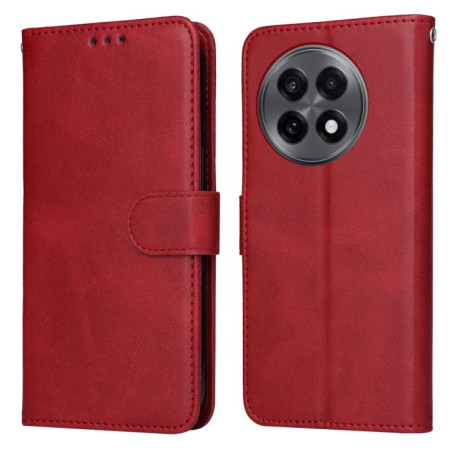 Чоловіча книжка Classic Calf Texture Flip Leather для OnePlus 13R/Ace 5/Ace 5 Pro - червоний