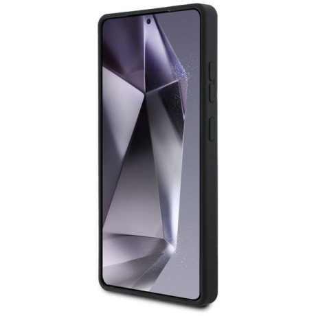 Оригінальний чохол Karl Lagerfeld Silicone Metal Signature Logo для Samsung Galaxy S25 Ultra - black