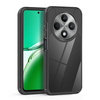 Противоударный чехол Acrylic для OPPO Reno12 F/12 FS 5G - черный