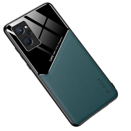 Противоударный чехол Organic Glass для Realme 9i/OPPO A76/A96 - зеленый