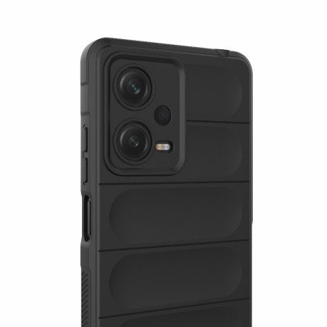 Силиконовый чехол Magic Flannel для Xiaomi Redmi Note 12 Pro 5G - белый