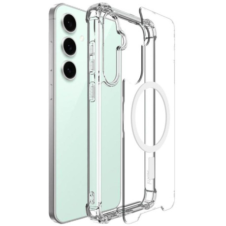 Протиударний чохол IMAK Space Shield PC+TPU Airbag для Samsung Galaxy S25+ 5G - прозорий