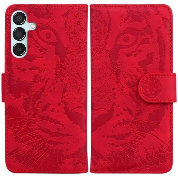 Чехол-книжка Tiger Embossing для Samsung Galaxy M15/F15 - красный
