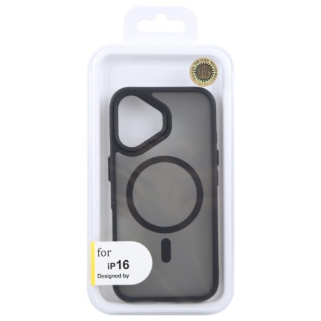 Чехол GEBEI Skin Feel MagSafe Magnetic для iPhone 16 - черный
