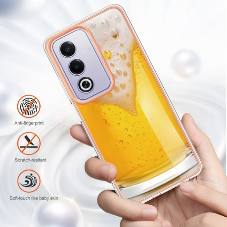 Протиударний чохол Electroplating IMD для OPPO A80 5G/A3 Pro Global - Beer