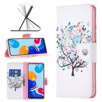 Чохол-книжка Colored Drawing Pattern для Xiaomi Redmi Note 12S 4G / Note 11 - Tree