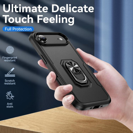Противоударный чехол Heavy Duty Armor для iPhone Air - черный