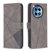 Чохол-книжка Rhombus Texture для OnePlus 12R 5G - сірий