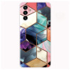 Противоударный чехол Abstract Marble Pattern для Samsung Galaxy A04s/A13 5G - Honeycomb Color