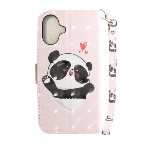 Чохол-книжка 3D Painting для iPhone 16 - Panda