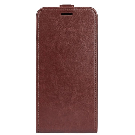 Фліп-чохол R64 Texture Single на Xiaomi Redmi Note 12 4G - коричневий