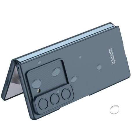 Протиударний чохол GKK Ultra-thin Sliding Window для Samsung Galaxy Fold 6 - Titanium Gray