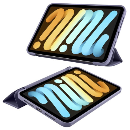 Чехол-книжка Honeycomb для iPad mini 6 - серый