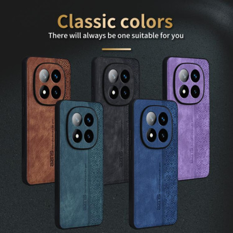 Противоударный чехол AZNS 3D Skin Feel для Xiaomi Redmi Note 14 Pro 4G Global - черный