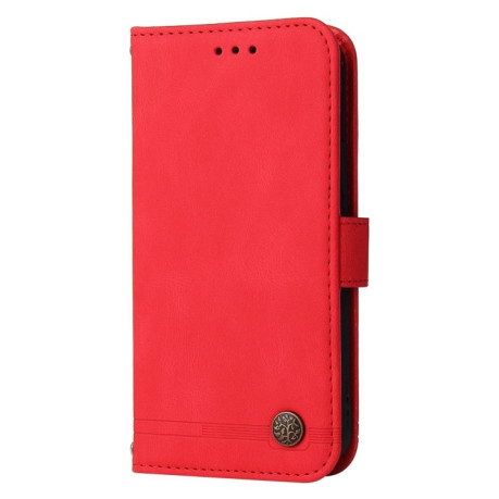 Чехол-книжка Skin Feel Life Tree для OnePlus 12R - красный