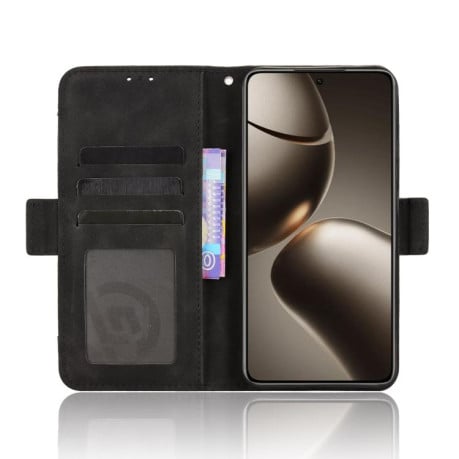 Чехол-книжка Skin Feel Calf на Xiaomi 15T 5G - черный