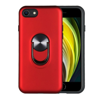 Протиударний чохол 360 Rotary Multifunctional на iPhone SE 3/2 2022/2020/8/7 - червоний